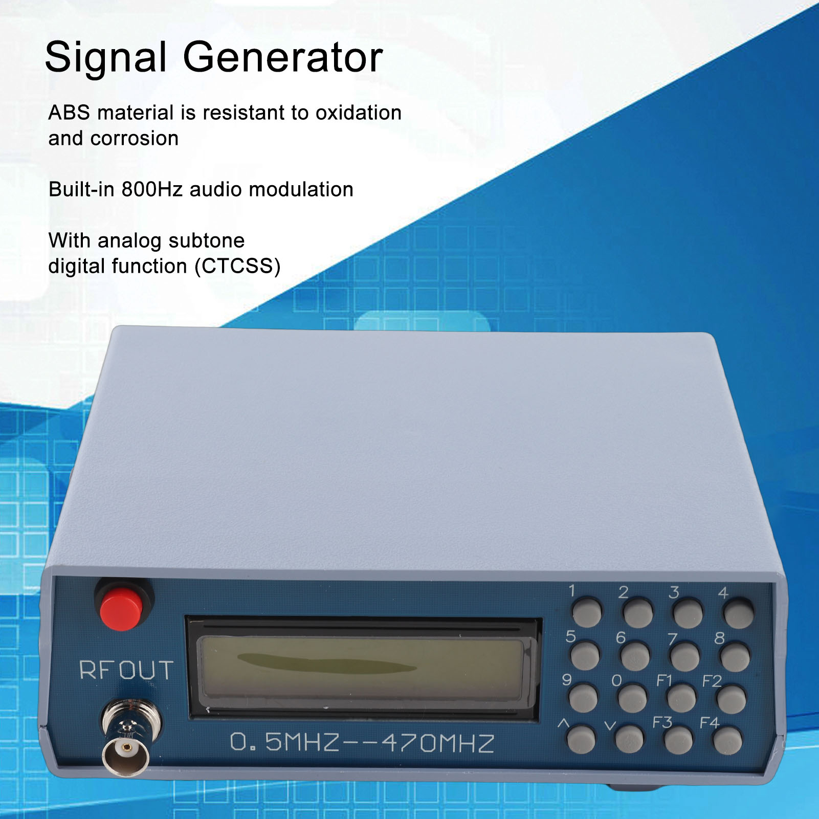 Rf Signal Generator 0.5Mhz To 470Mhz - مولد إشارات متعدد الوظائف، مولد إشارات