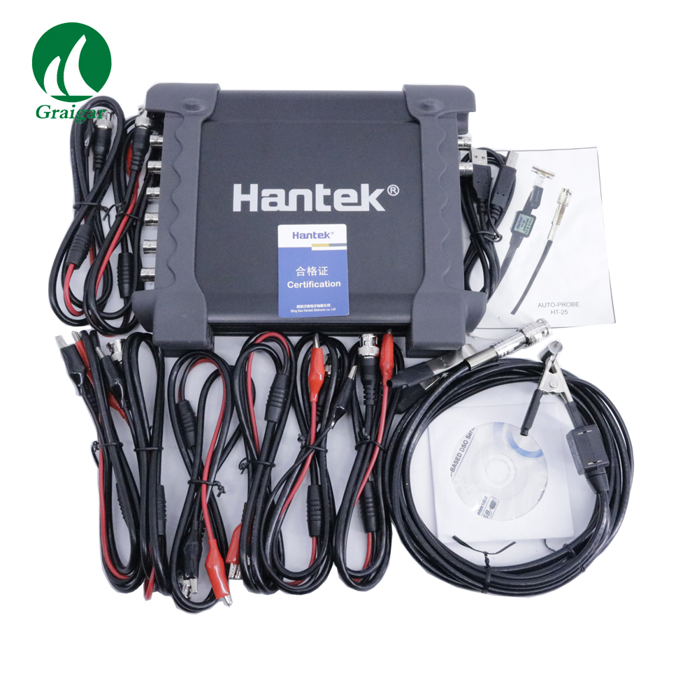 هانتك 1008C راسم ذبذبات احتراف - مراجعة Automotive Diagnostic Oscilloscope 8 Channel وسعره