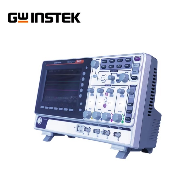 جهاز راسم الذبذبات الرقمي GWIn - مراجعة Digital Storage Oscilloscope 4 Channel 100Mhz وسعره
