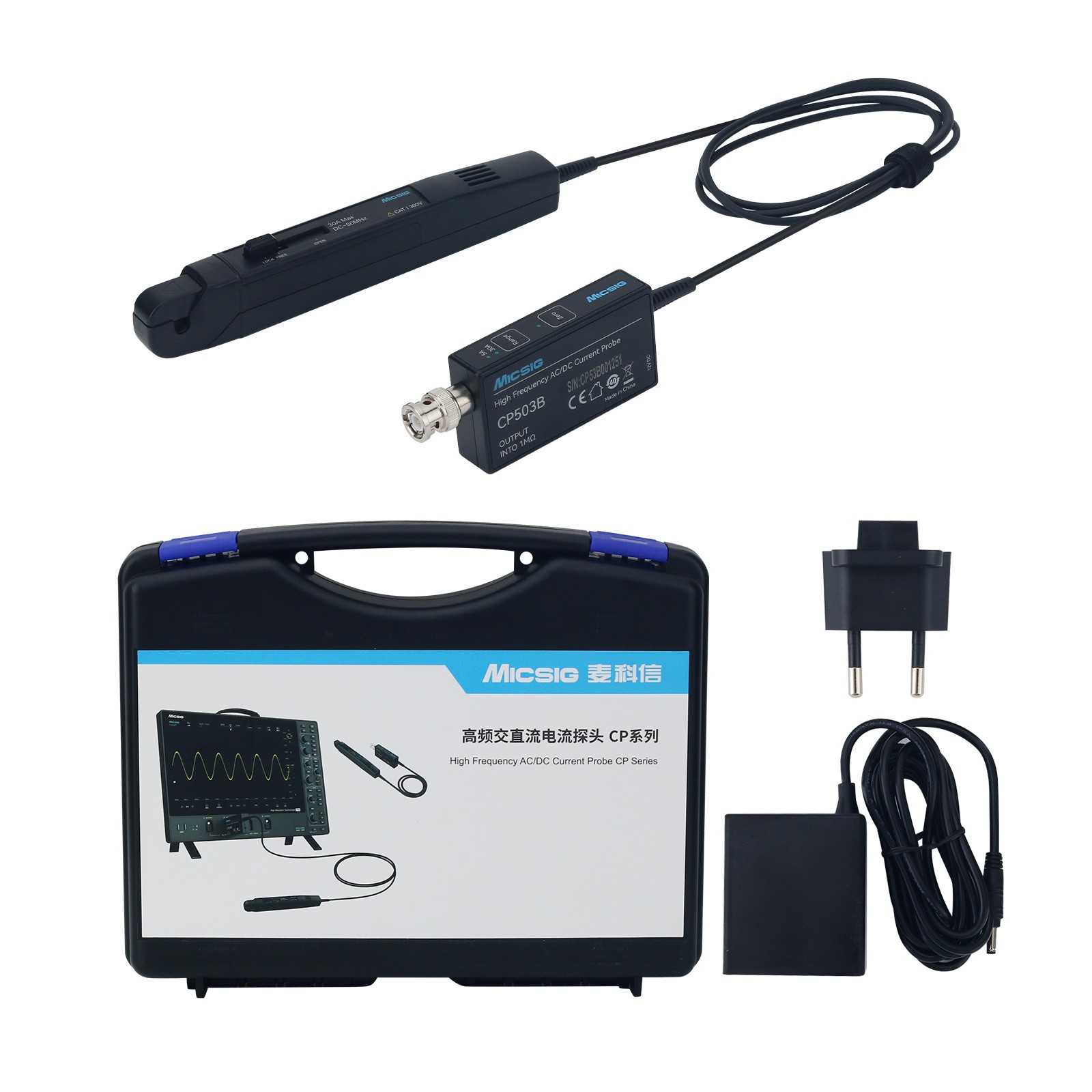 ميكسيج CP503B مجس تيار متردد/م - مراجعة Current Probe Ac Dc 50Mhz Oscilloscope وسعره